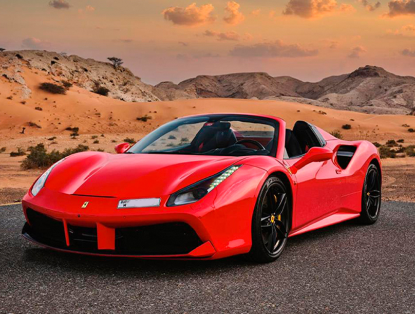 FERRARI 488 SPIDER – RED
