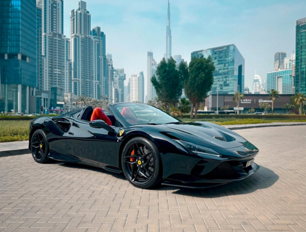 FERRARI F8 TRIBUTO – BLACK