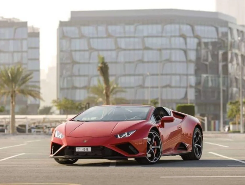 LAMBORGHINI HURACÁN EVO SPYDER – RED