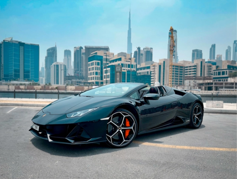 LAMBORGHINI HURACÁN EVO SPYDER – BLACK
