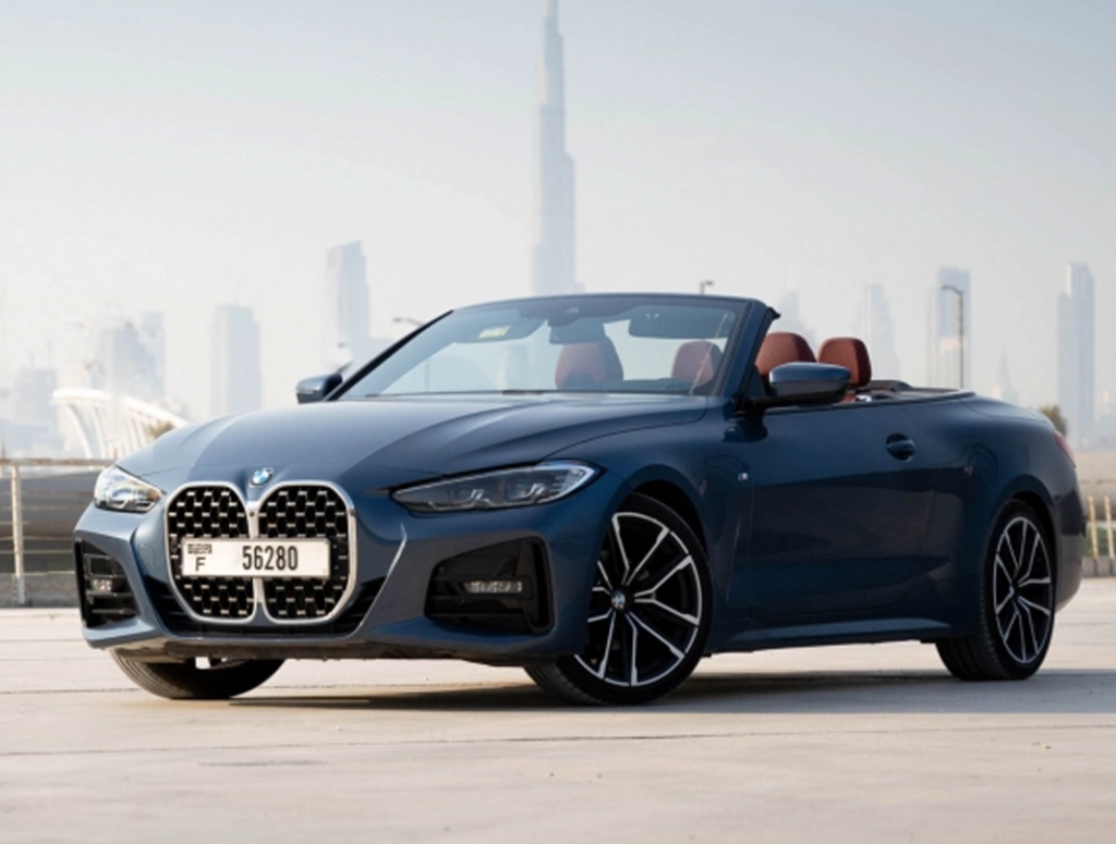 Rent BMW 420i Convertible in Dubai