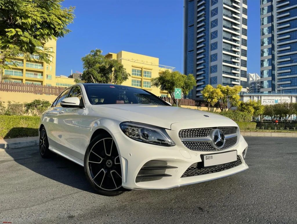 Rent MERCEDES C200 in Dubai